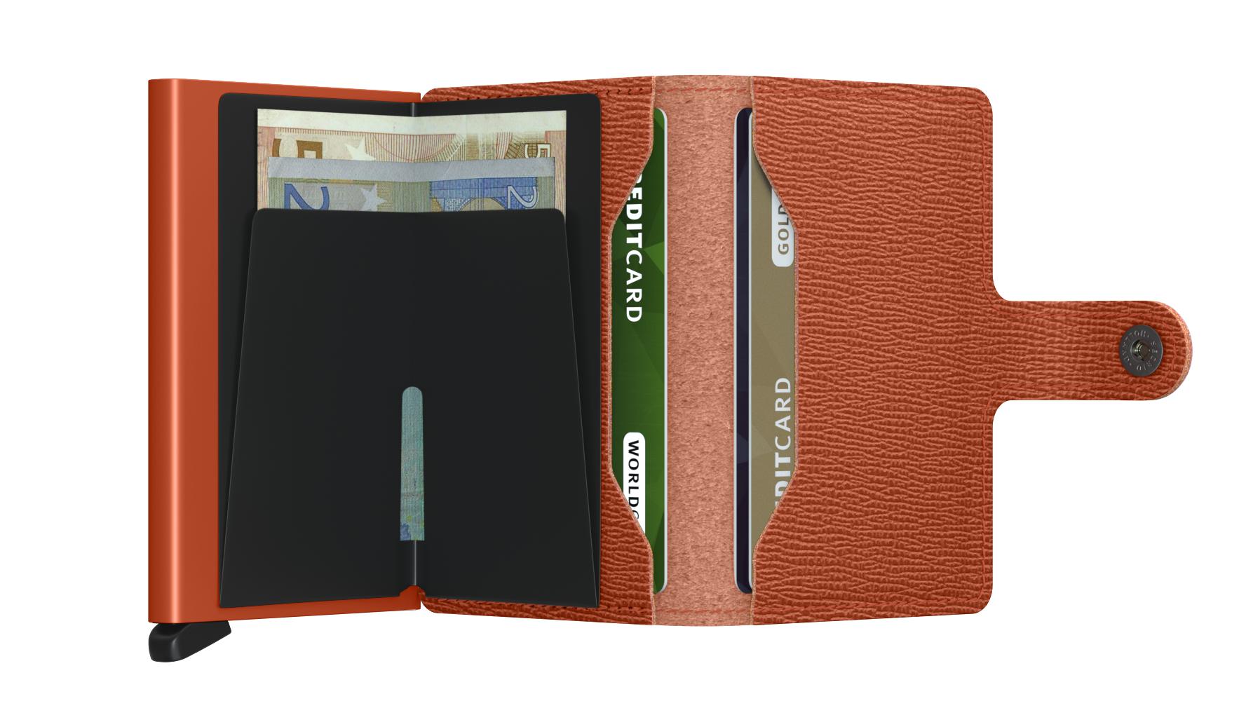 Secrid Miniwallet Crisple Pumpkin-Lommebok/ Kortholder-BagBrokers