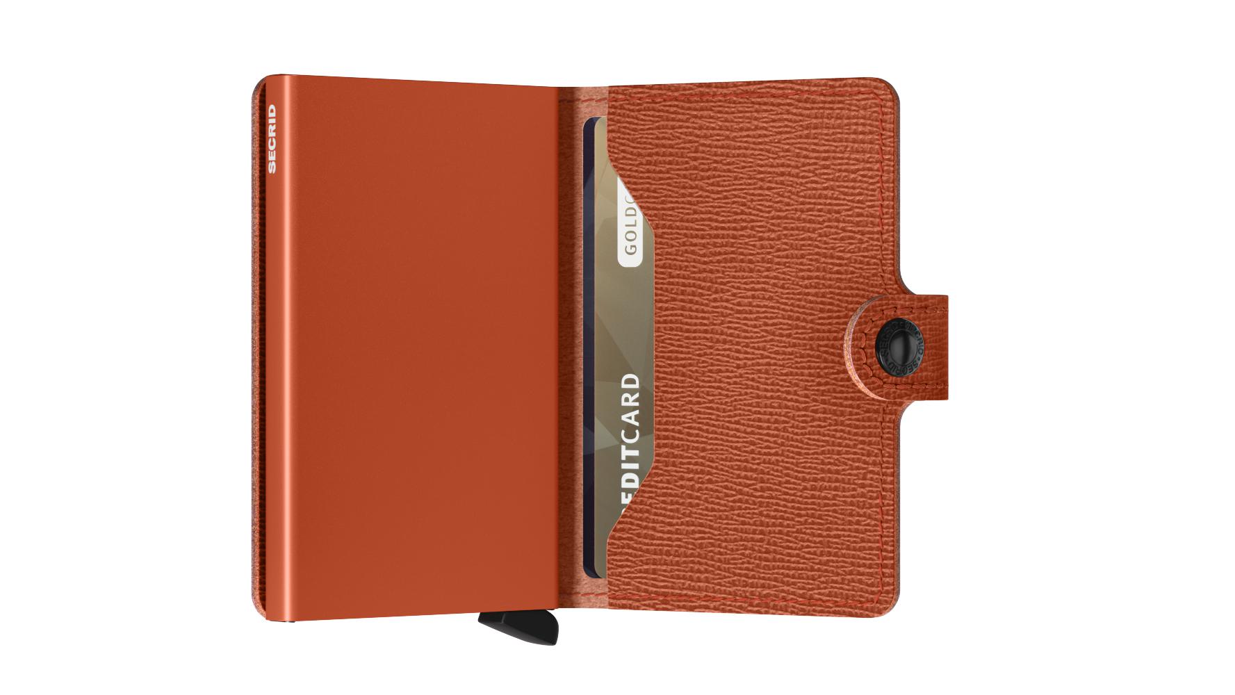 Secrid Miniwallet Crisple Pumpkin-Lommebok/ Kortholder-BagBrokers