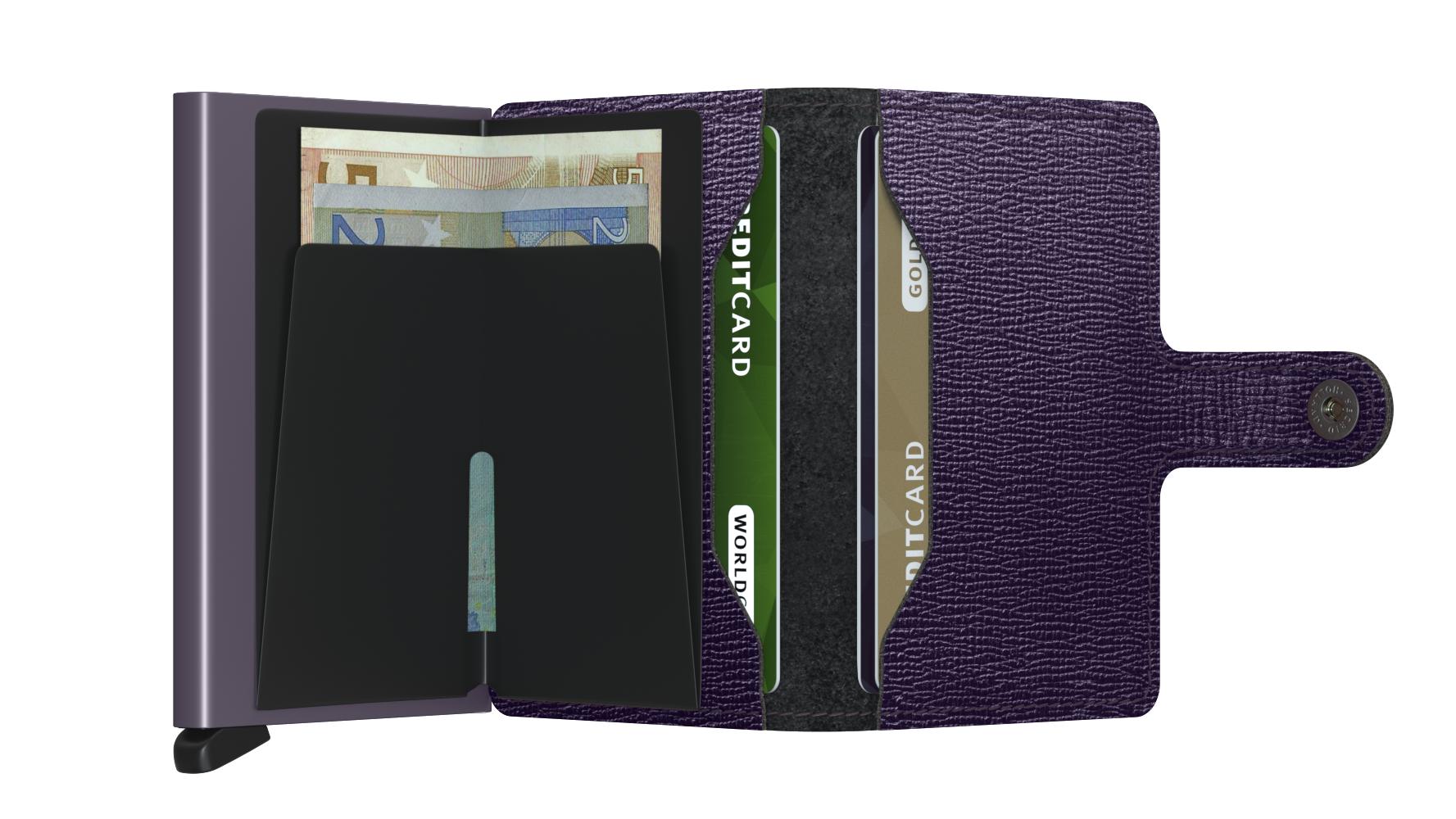 Secrid Miniwallet Crisple Purple-Lommebok/ Kortholder-BagBrokers
