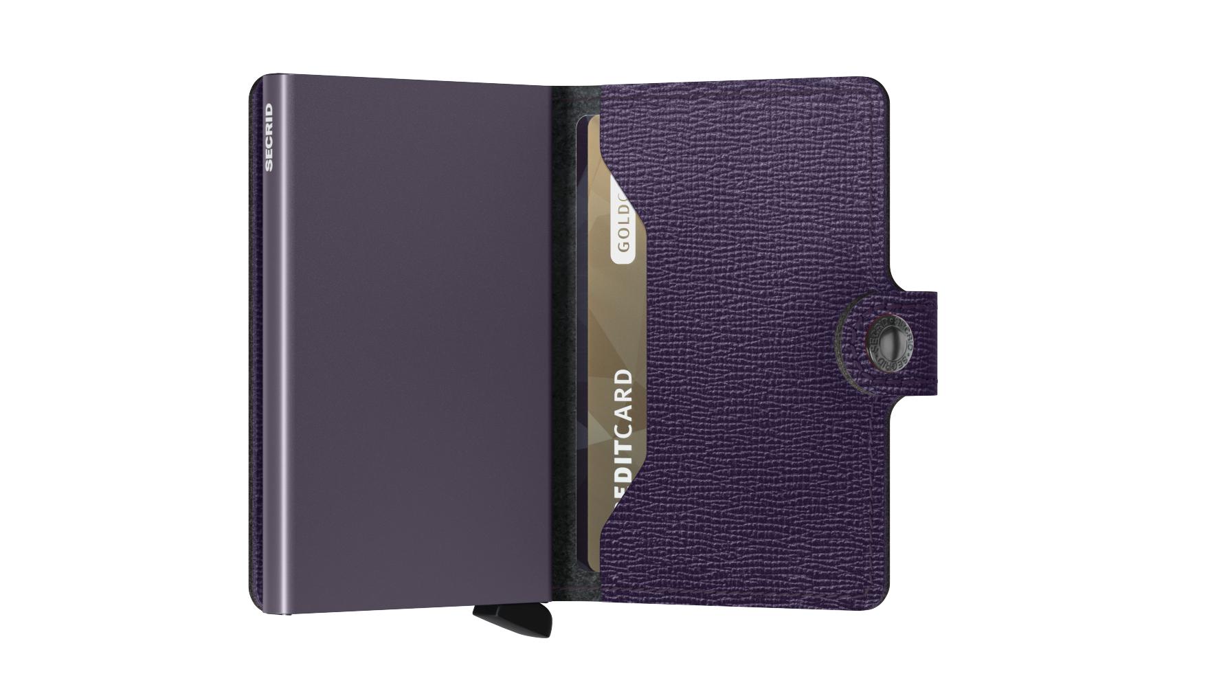 Secrid Miniwallet Crisple Purple-Lommebok/ Kortholder-BagBrokers