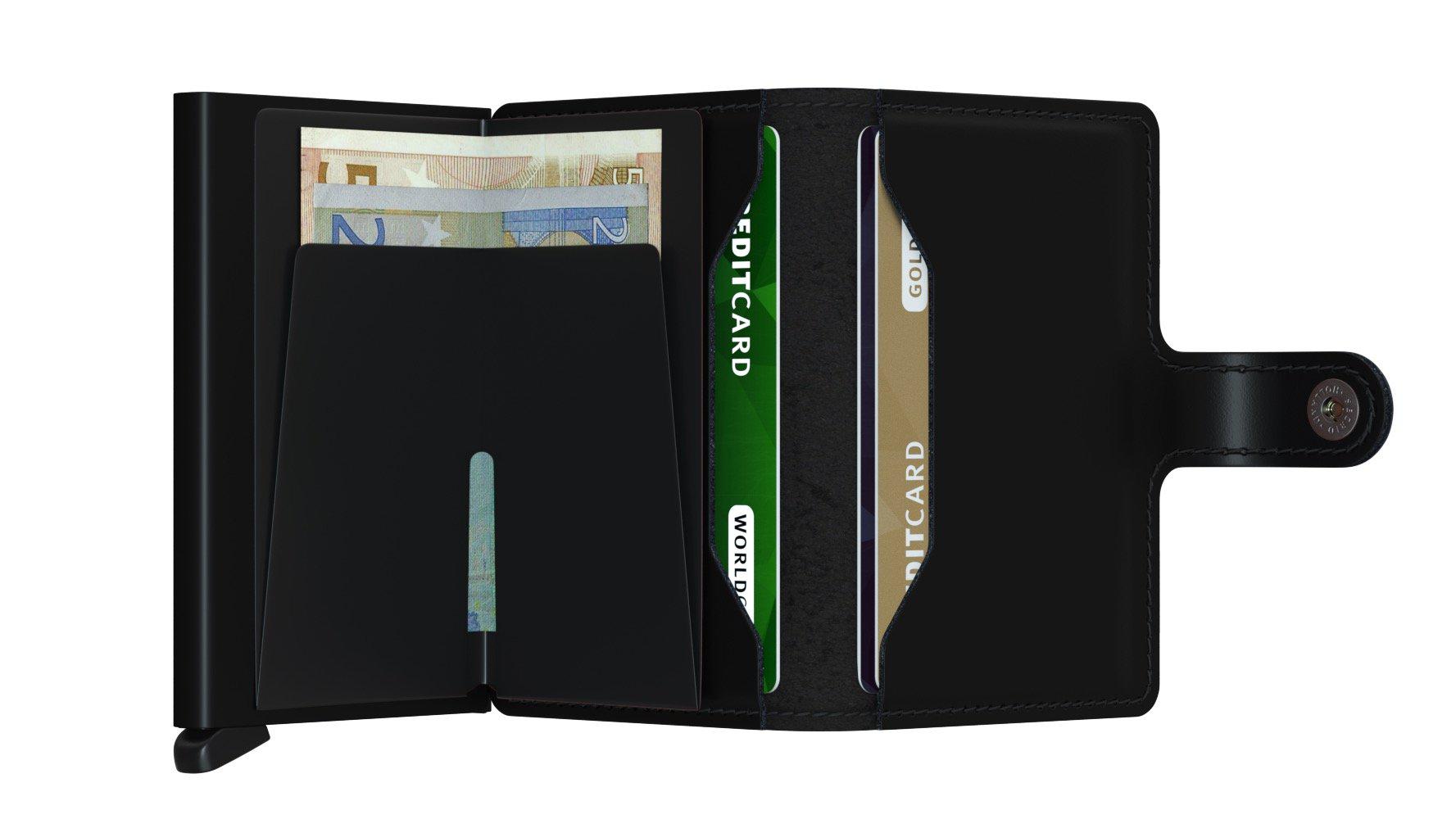 Secrid Miniwallet Original Matt Svart-Lommebok/ Kortholder-BagBrokers