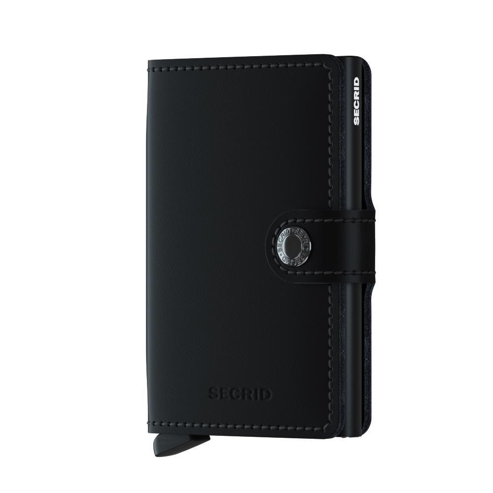 Secrid Miniwallet Original Matt Svart-Lommebok/ Kortholder-BagBrokers