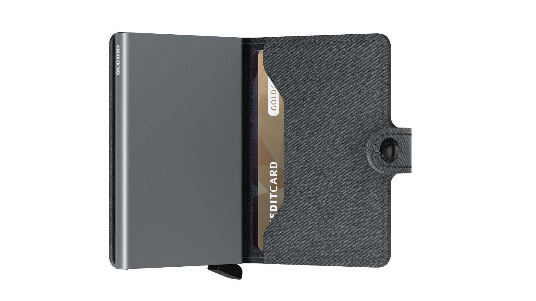 Secrid Miniwallet Twist Grey-Lommebok/ Kortholder-BagBrokers