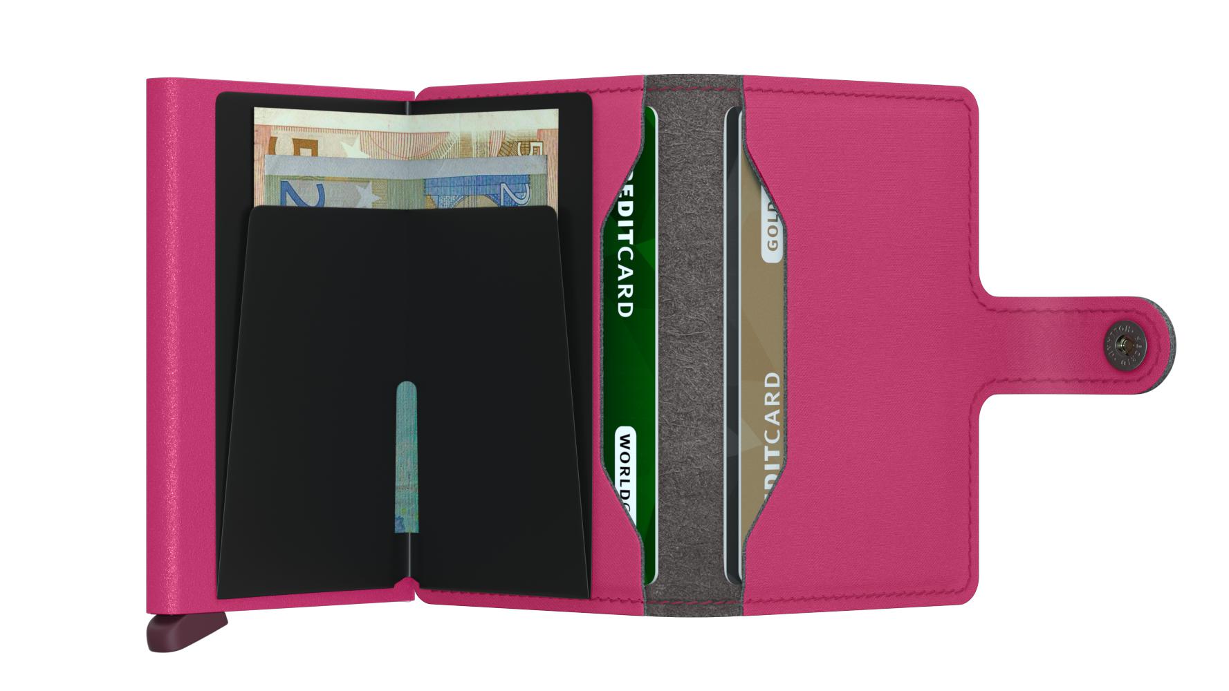 Secrid Miniwallet Yard Powder Fuchsia-Lommebok/ Kortholder-BagBrokers