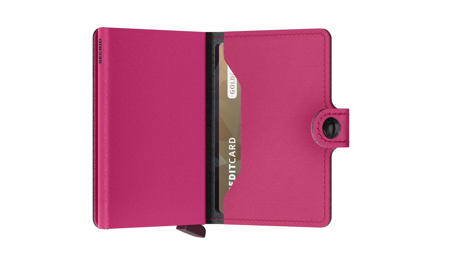 Secrid Miniwallet Yard Powder Fuchsia-Lommebok/ Kortholder-BagBrokers