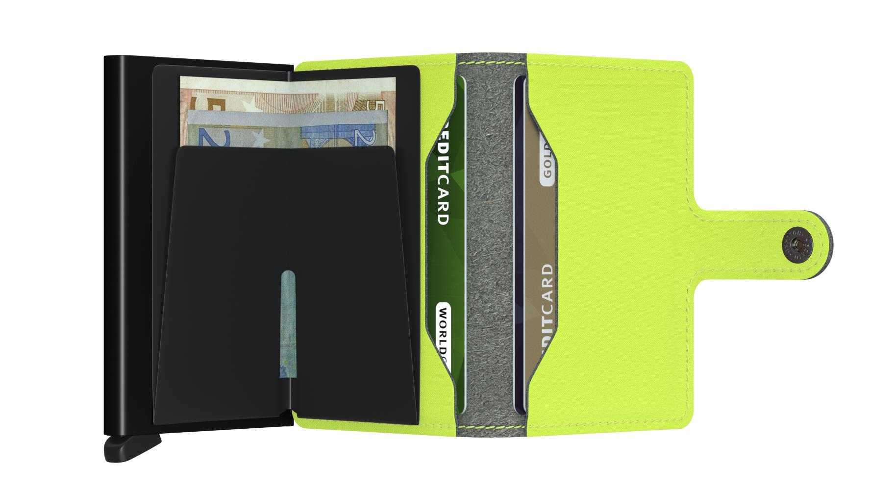 Secrid Miniwallet yard lime-Lommebok/ Kortholder-BagBrokers