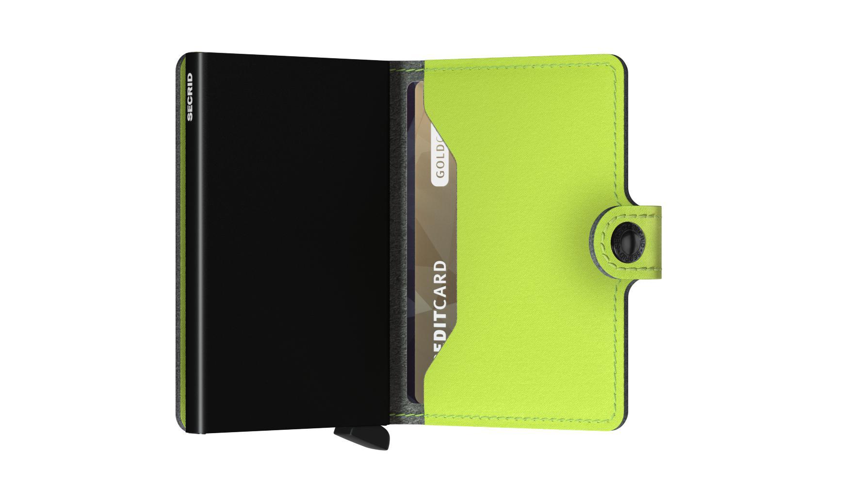 Secrid Miniwallet yard lime-Lommebok/ Kortholder-BagBrokers