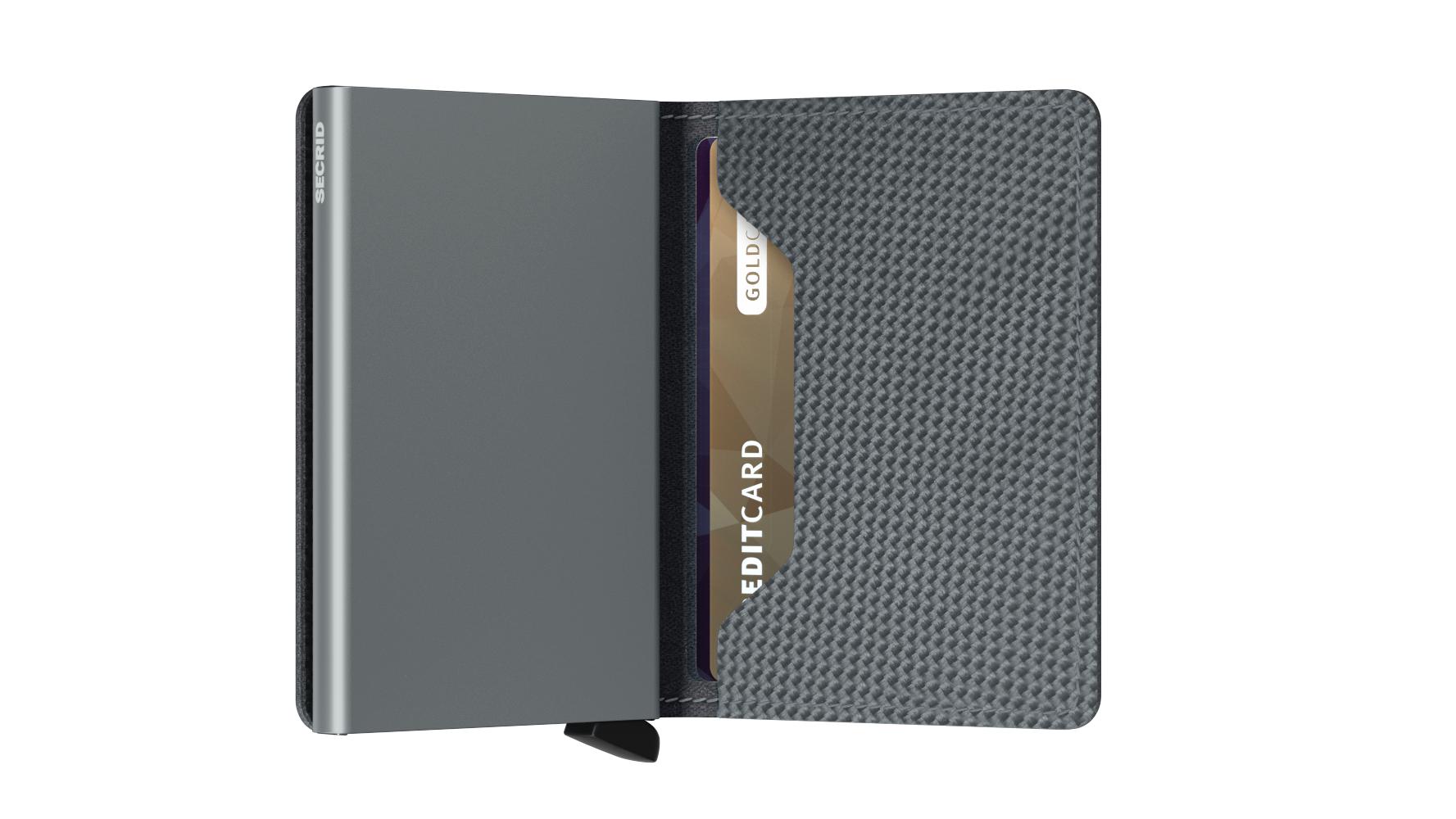 Secrid Slimwallet Carbon Grey-Lommebok/ Kortholder-BagBrokers