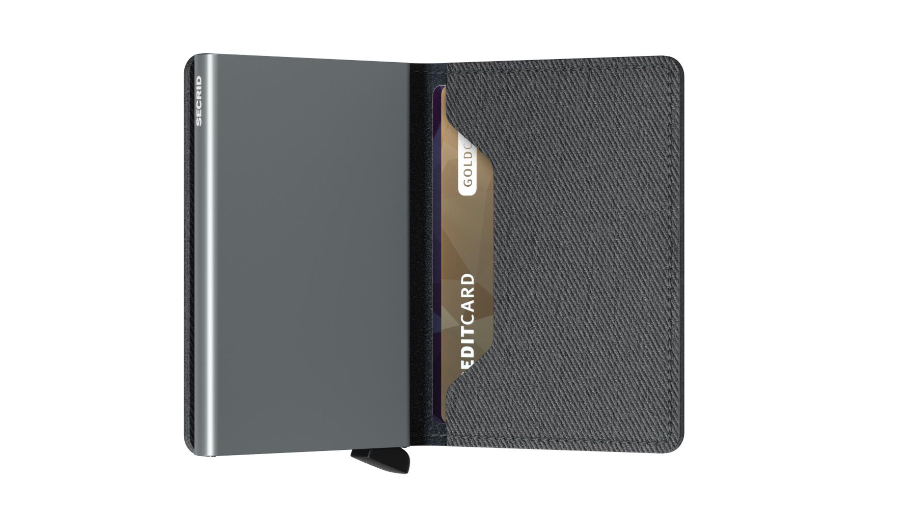 Secrid Slimwallet Twist Grey-Lommebok/ Kortholder-BagBrokers