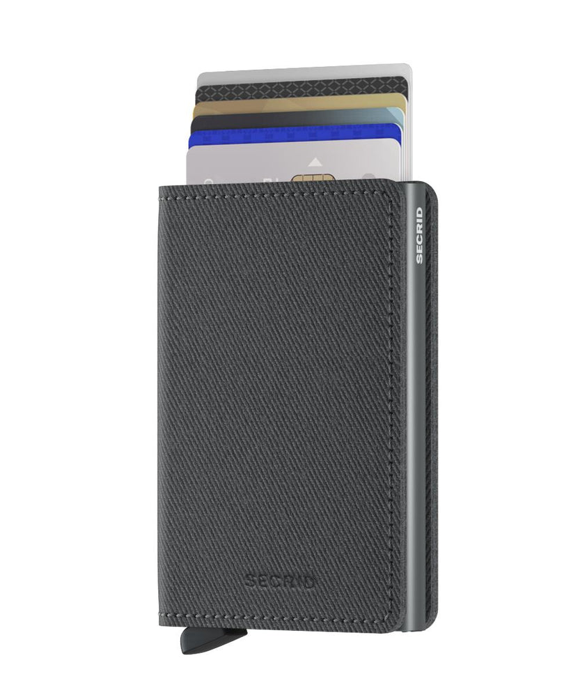 Secrid Slimwallet Twist Grey-Lommebok/ Kortholder-BagBrokers