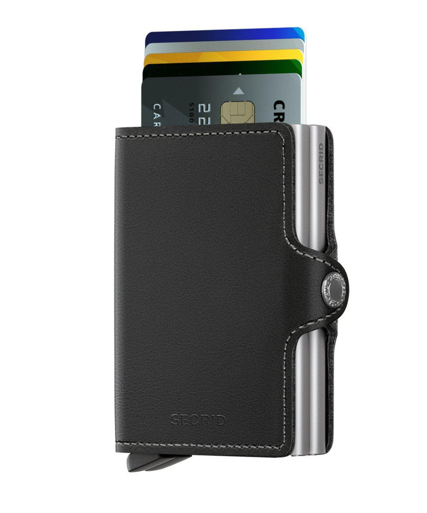 Secrid Twinwallet black-Lommebok/ Kortholder-BagBrokers