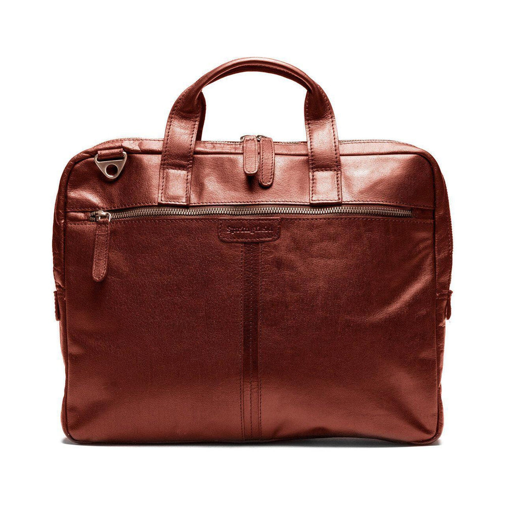 Springfield PC veske i skinn 15" Cognac-Veske-BagBrokers