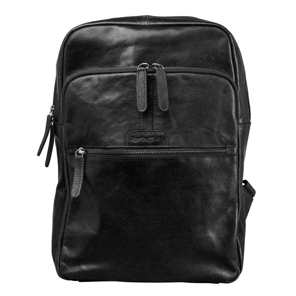 Springfield skinnsekk Svart-Sekk-BagBrokers