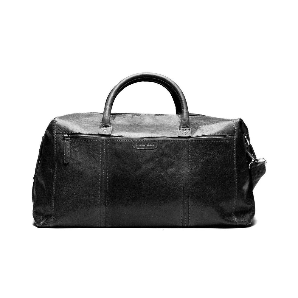 Springfield weekend bag i skinn Svart-Bagger-BagBrokers