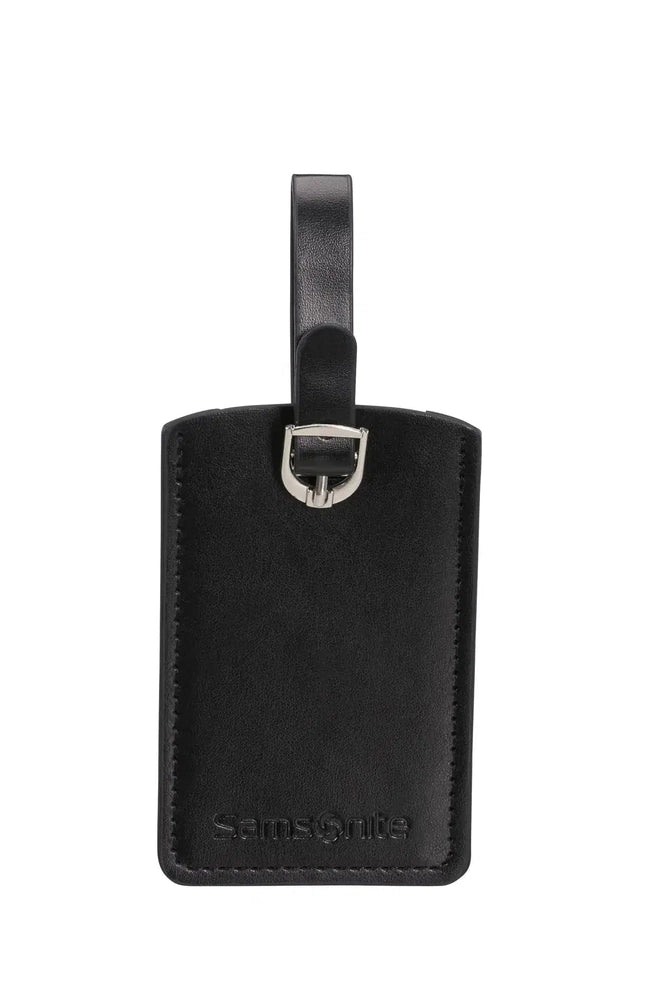 Svart Samsonite 2 Pak Global Rectangle Luggage Id Tag-Bagasjetag-BagBrokers