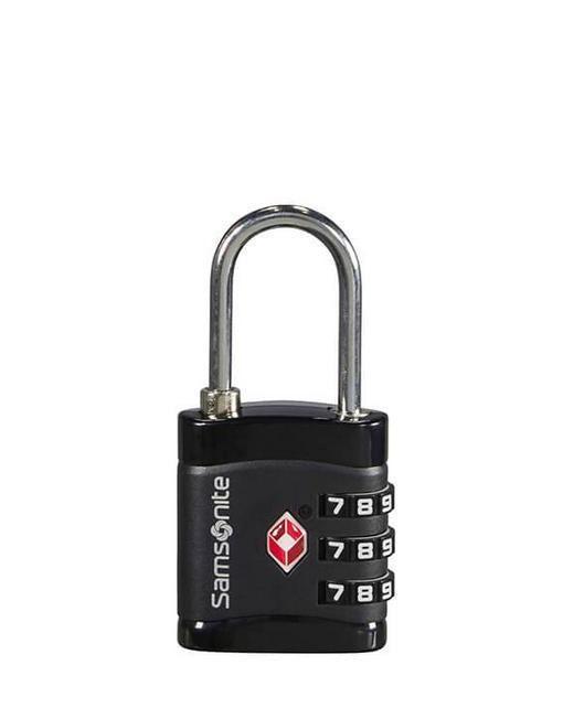 Svart Samsonite Global TSA Kombinasjonslås-Reisedings-BagBrokers