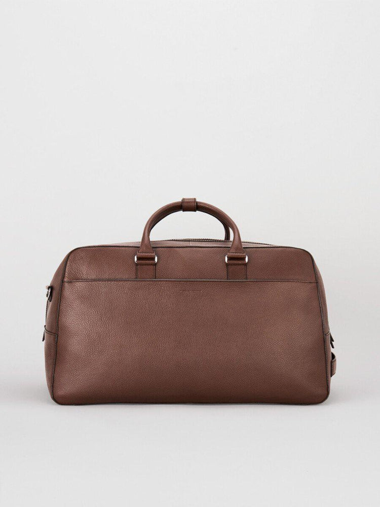 TIGER OF SWEDEN Brome Skinn Weekendbag Cognac-Bagger-BagBrokers