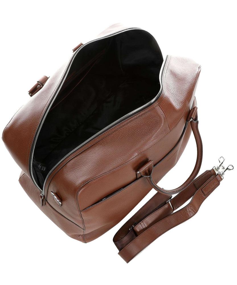 TIGER OF SWEDEN Brome Skinn Weekendbag Cognac-Bagger-BagBrokers