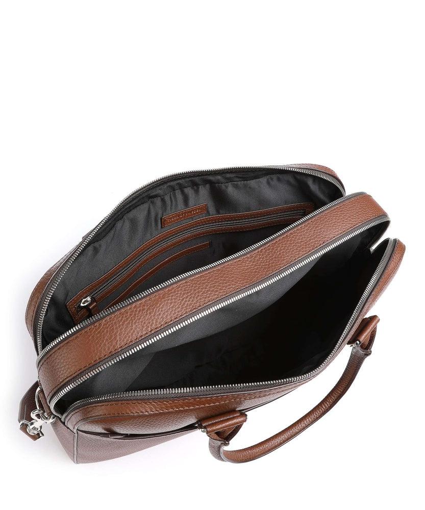 TIGER OF SWEDEN Burin Skinn PC veske 15" Cognac-Bagger-BagBrokers