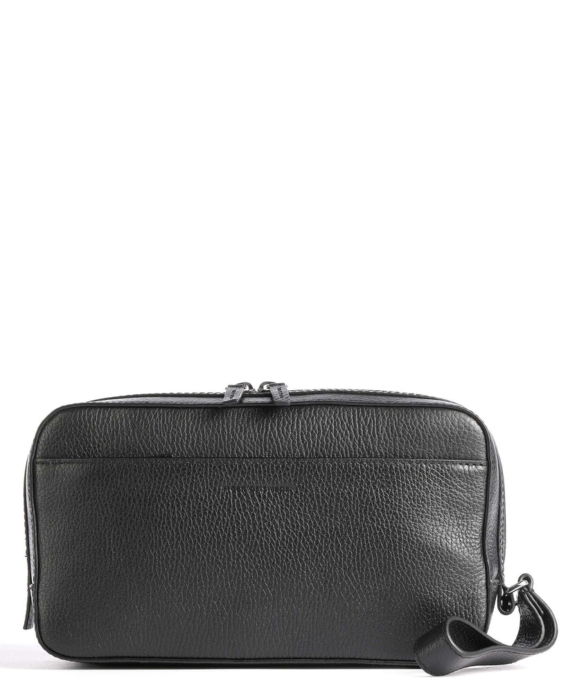 TIGER OF SWEDEN Wes Wash bag Skinn toalettmappe Black-Bagger-BagBrokers