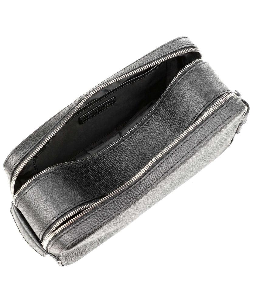 TIGER OF SWEDEN Wynd Wash bag Skinn toalettmappe Black-Bagger-BagBrokers