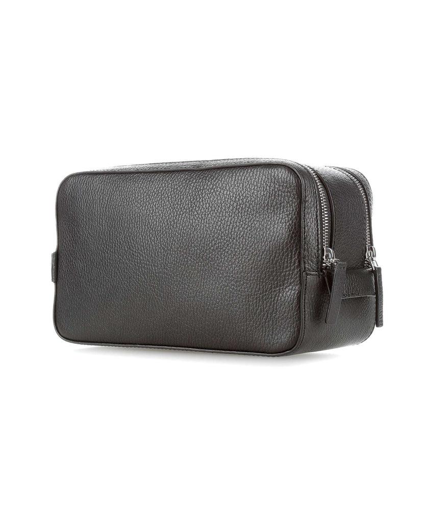 TIGER OF SWEDEN Wynd Wash bag Skinn toalettmappe Black-Bagger-BagBrokers