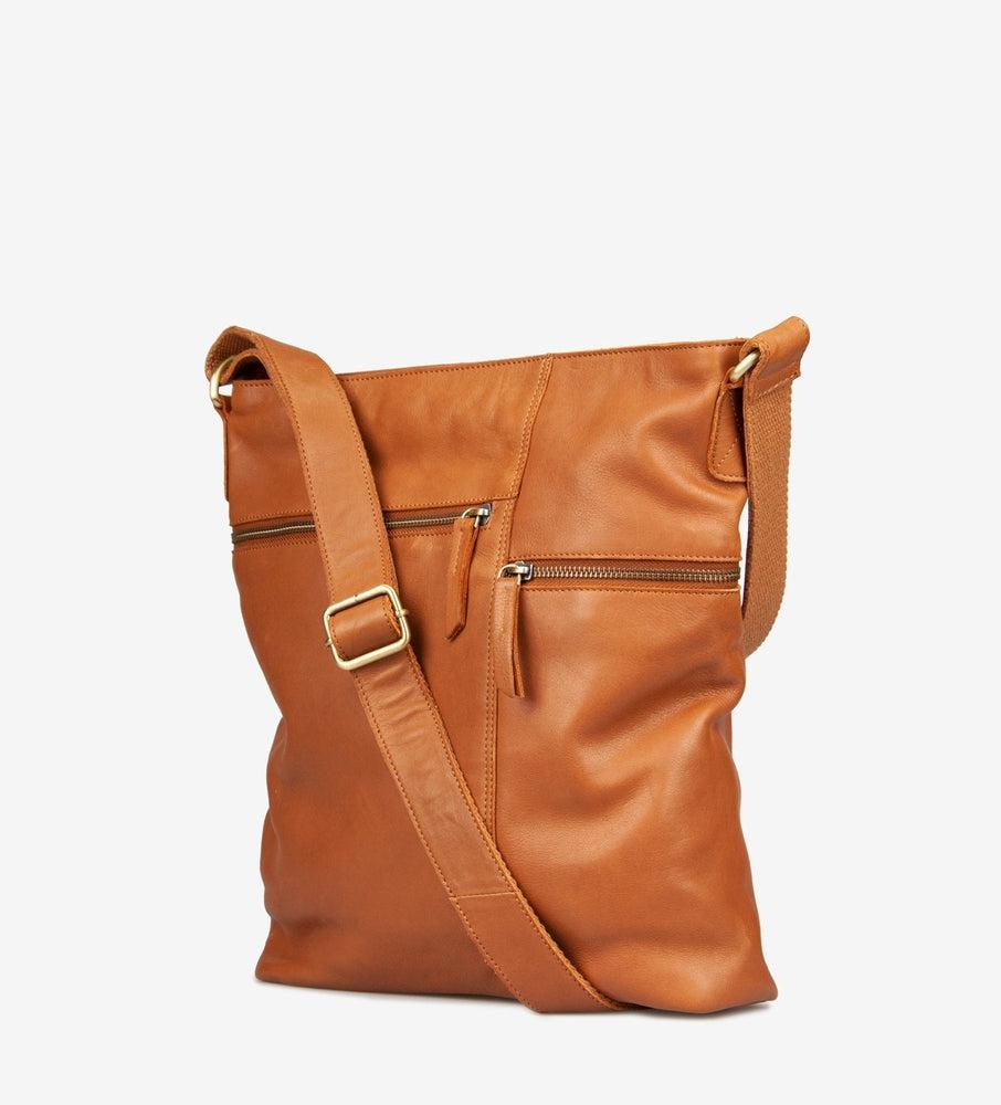 Treats Bridget crossbody skinnveske Cognac-Damevesker-BagBrokers