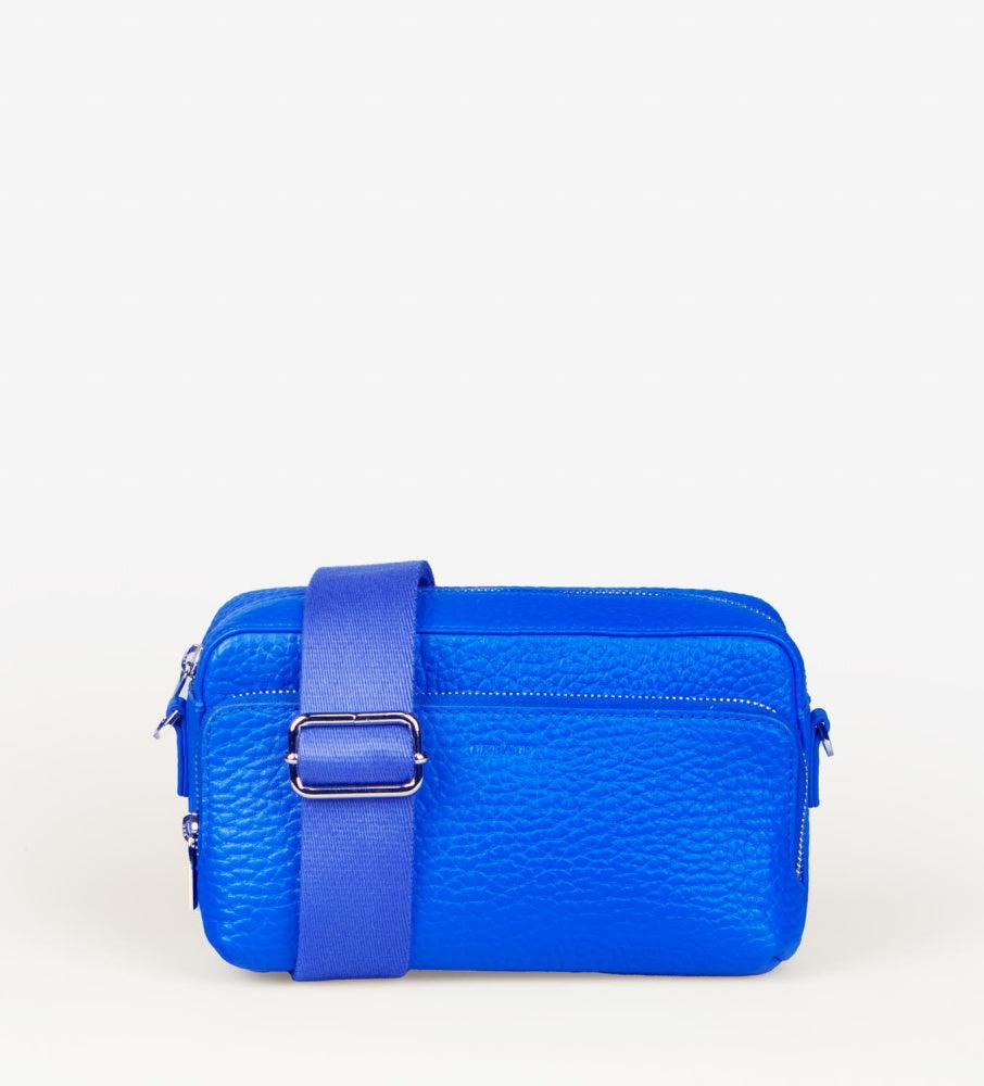 Treats Venus crossbody og skulderveske i skinn Blå-Damevesker-BagBrokers