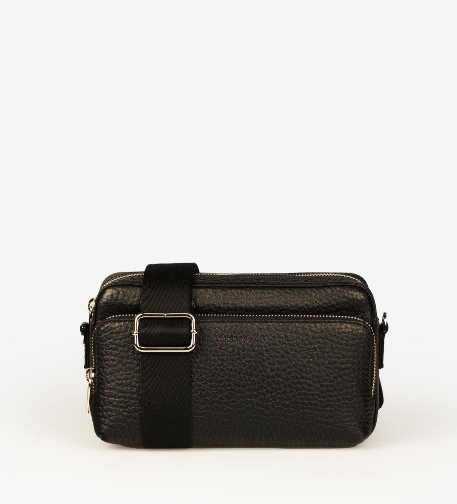 Treats Venus crossbody og skulderveske i skinn Svart-Damevesker-BagBrokers