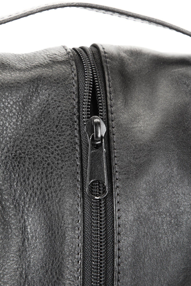 Skinnvarer-Trend Traveler Skopose I Skinn Dame Sort-BagBrokers
