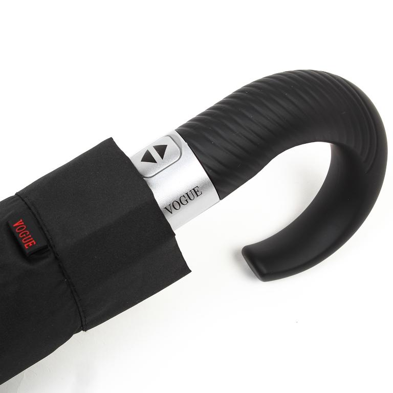 V 792 Stormsikker Parply med automatisk åpning og lukking svart-Paraplyer-BagBrokers