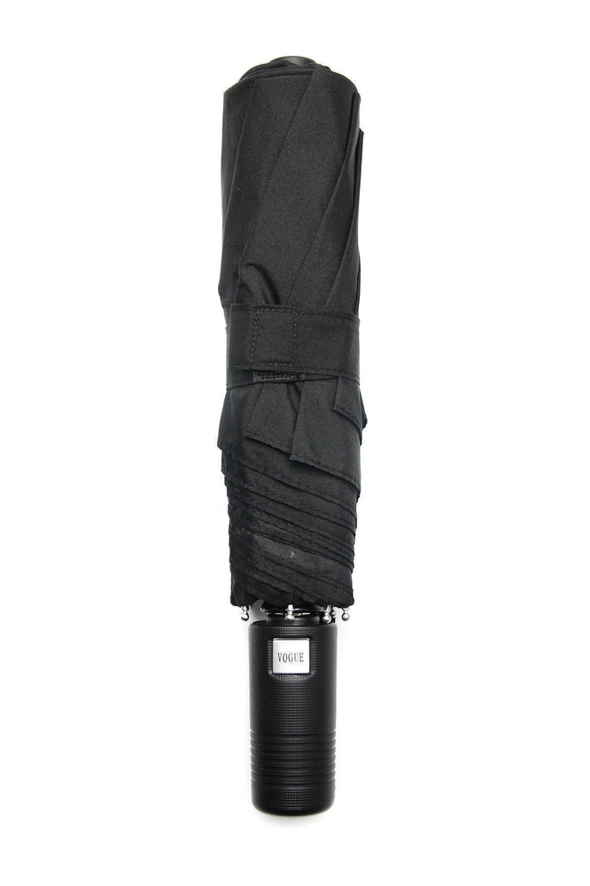 Paraplyer-Vogue Windproof Unisex Paraply med Automatisk åpning og lukking Sort-BagBrokers