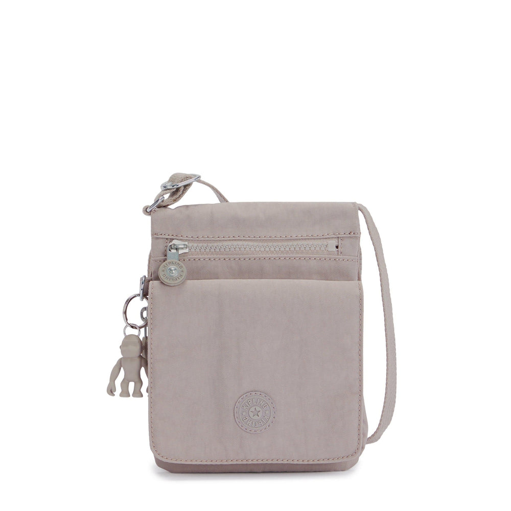Kipling New Eldorado liten Crossbody-veske Grey Gris-Veske-BagBrokers