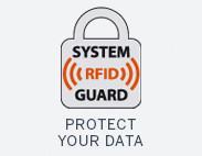 Lommebok/ Kortholder-Ögon Designs - Quilted Aluminium zipper lommebok/ kortholder 24 Kort Sølv-BagBrokers