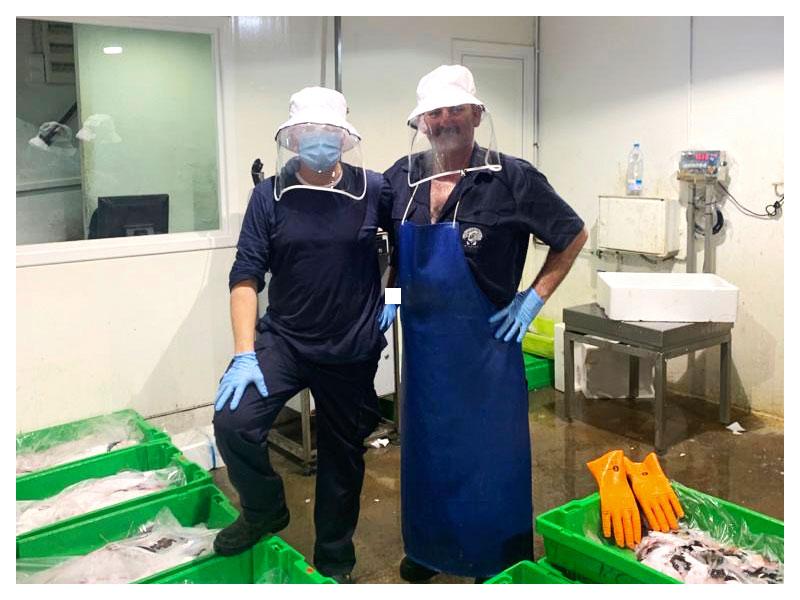 Regnhatt med avtagbart visir Hvit-regn hatt-BagBrokers