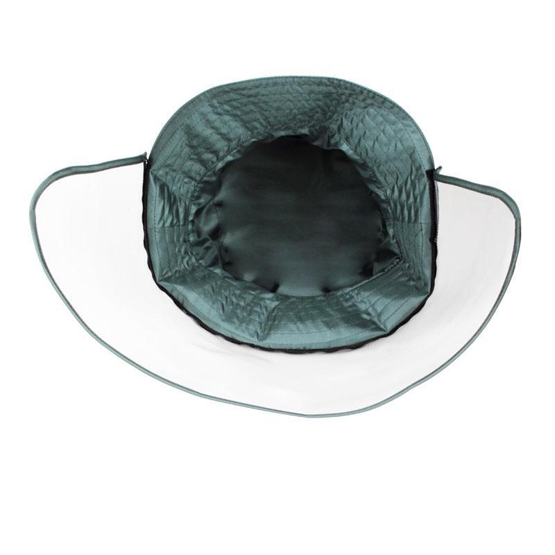 Regnhatt med avtagbart visir Hvit-regn hatt-BagBrokers