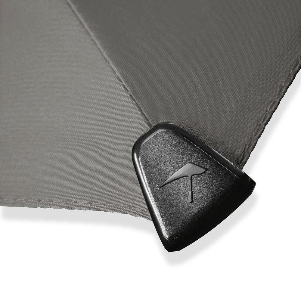 senz paraply Long large stick Silk Grey-Paraplyer-BagBrokers
