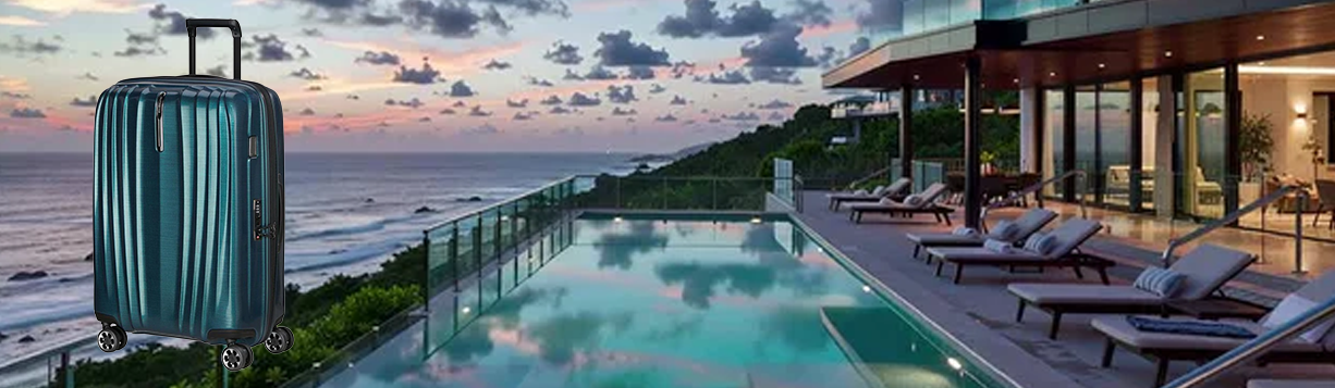 Store kofferter, god plass og maksimal fleksibilitet. For reiser 2 uker +.