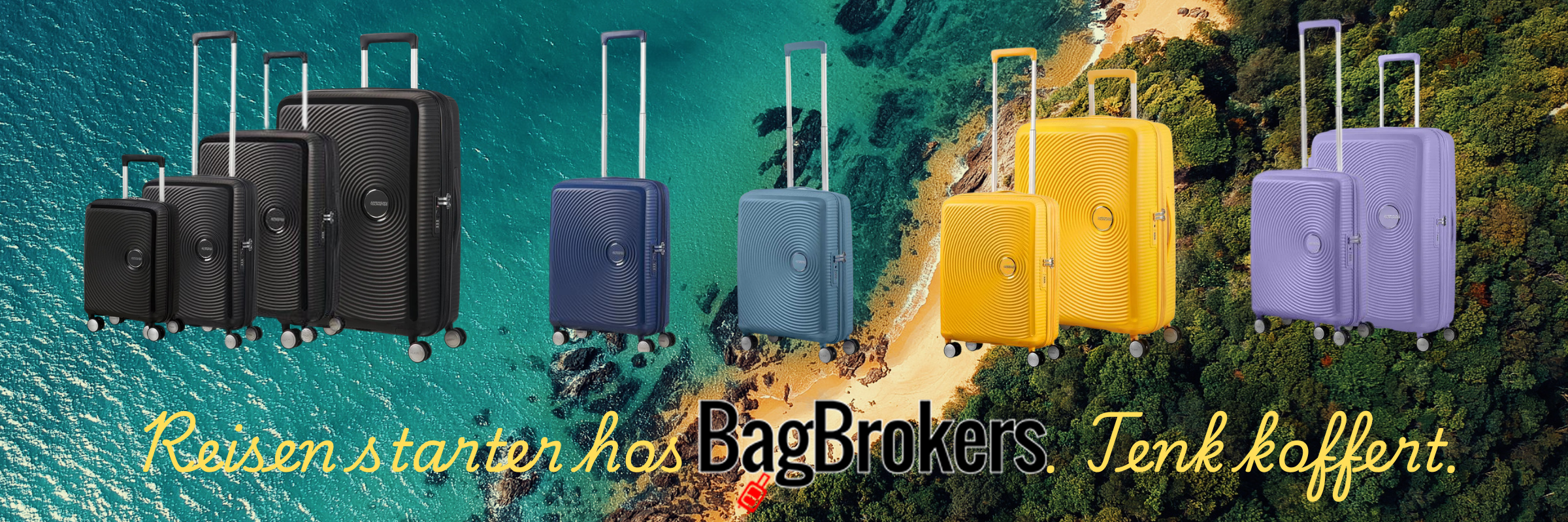 Folket har talt –&nbsp;American Tourister Soundbox er en av de mest solgte koffertseriene hos Bagbrokers.