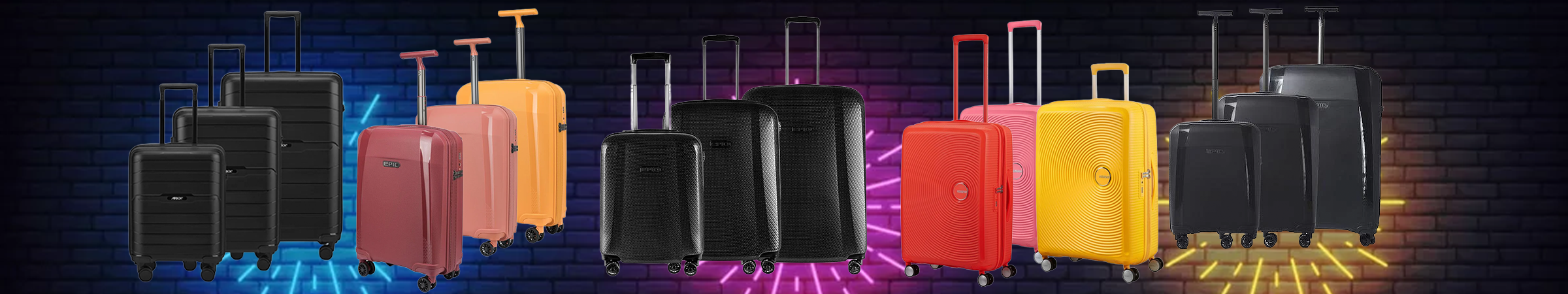 Koffert på tilbud. Salg og kampanjer i nettbutikken