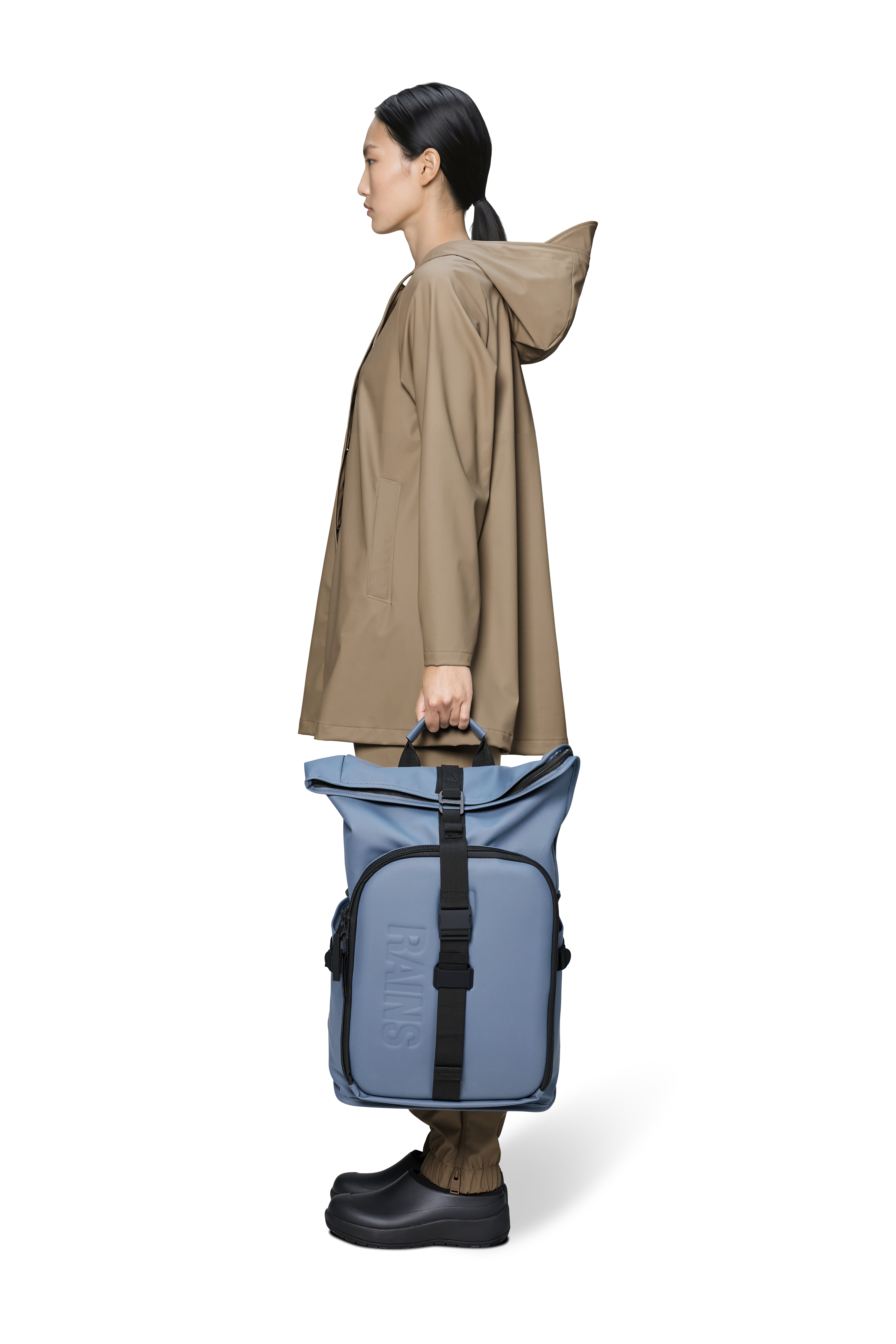 Rains Texel Moulded Backpack W3 Blue Dusk