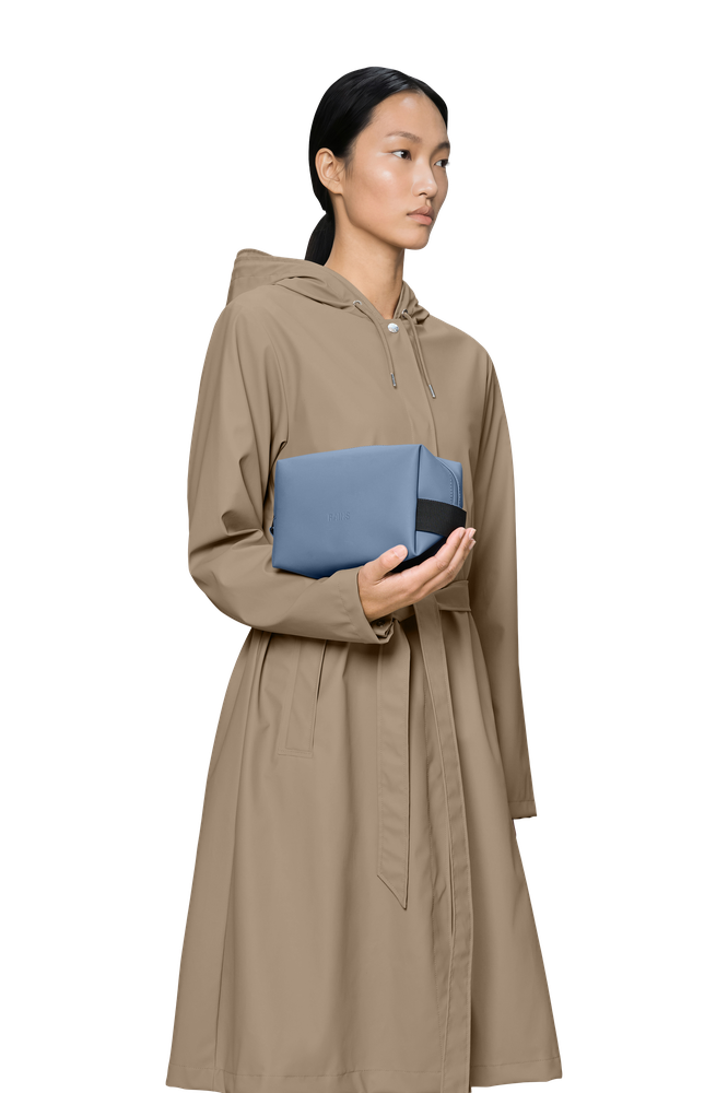 Rains Wash Bag Small Toalettmappe Blue Dusk