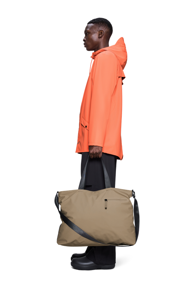 Rains Dash Messenger Tote Bag W3 Beige