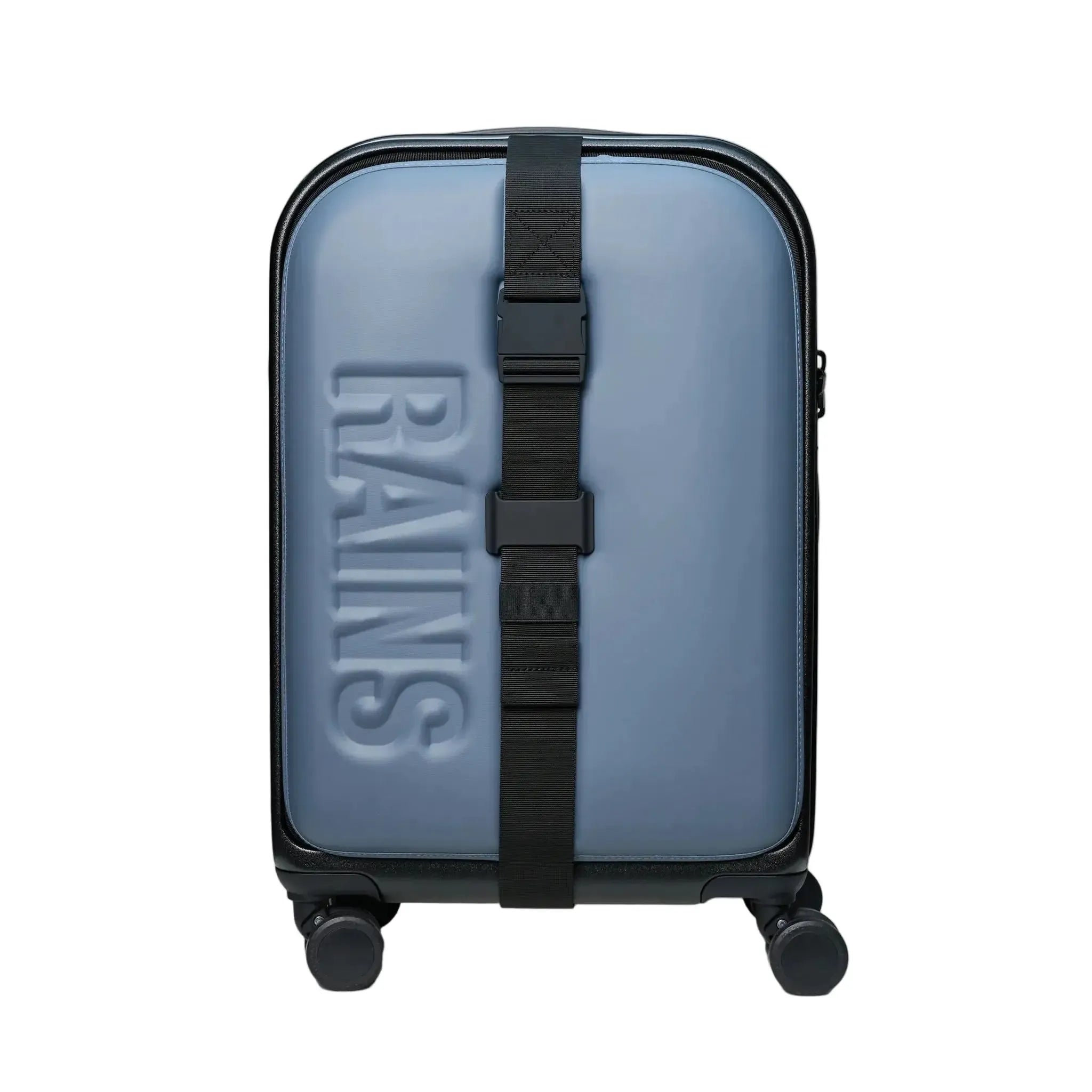 Rains Texel Cabin Trolley W3 med Pc-lomme og 4 hjul 45 liter Blue Dusk
