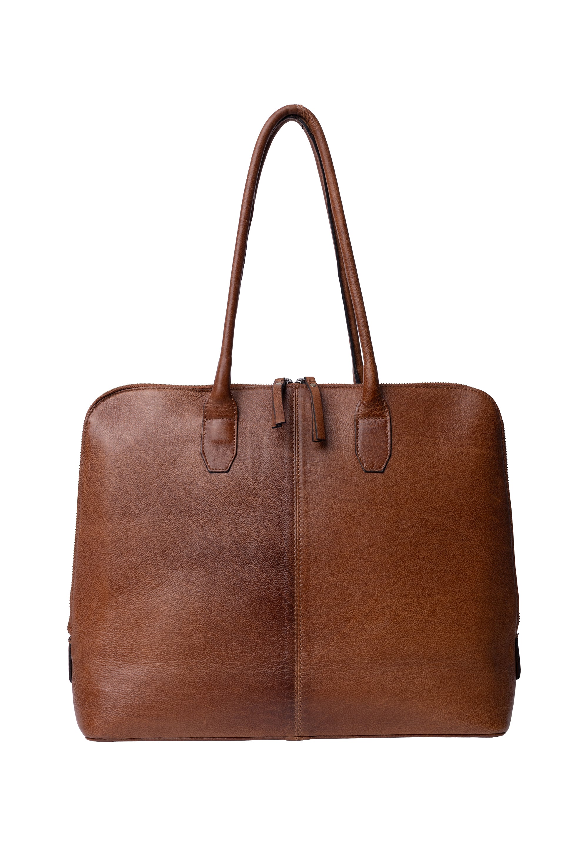 Re:Designed by Dixie Silje Big skulderveske i skinn Walnut