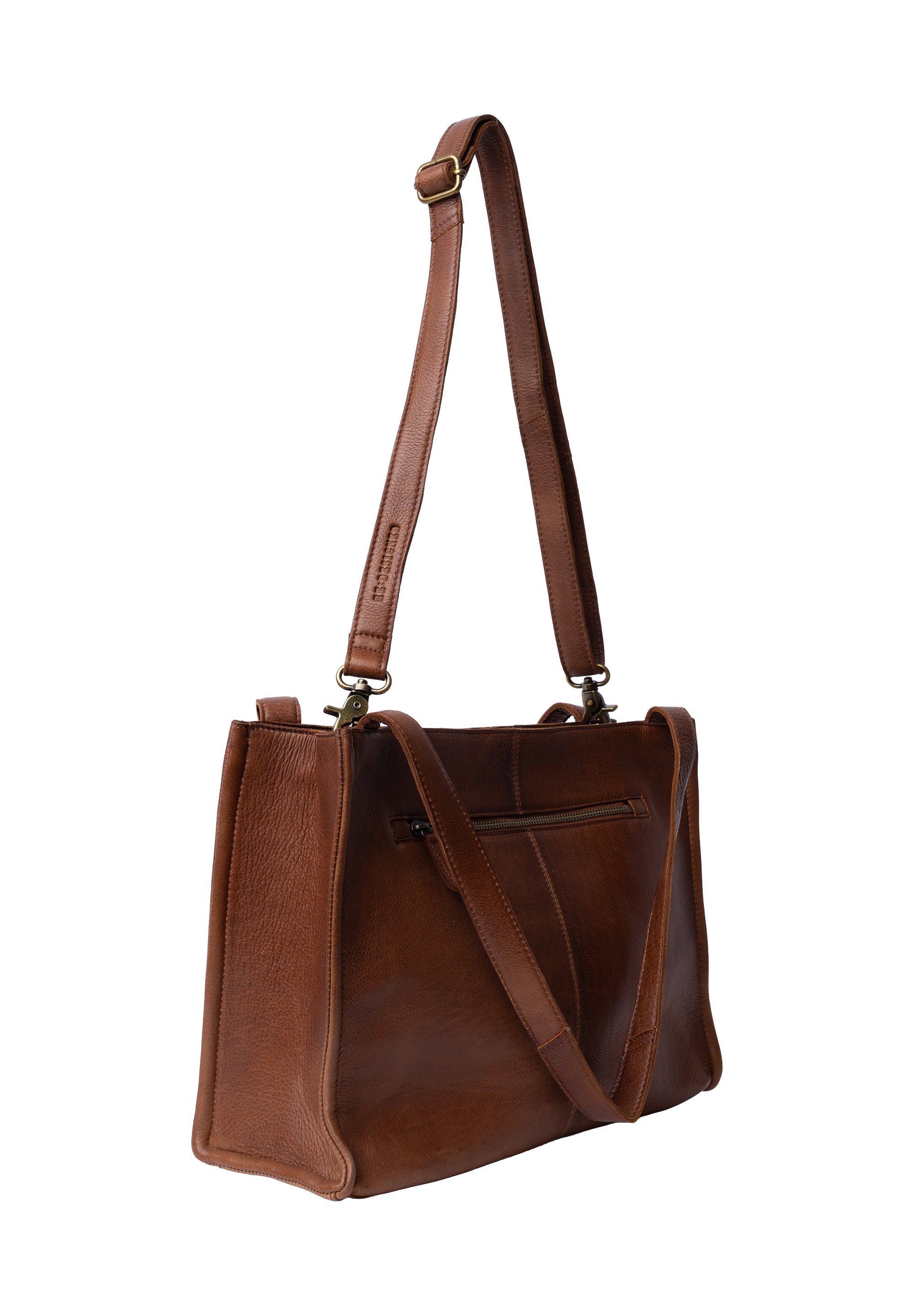 Re:Designed by Dixie Aro Urban small skulderveske i skinn Walnut
