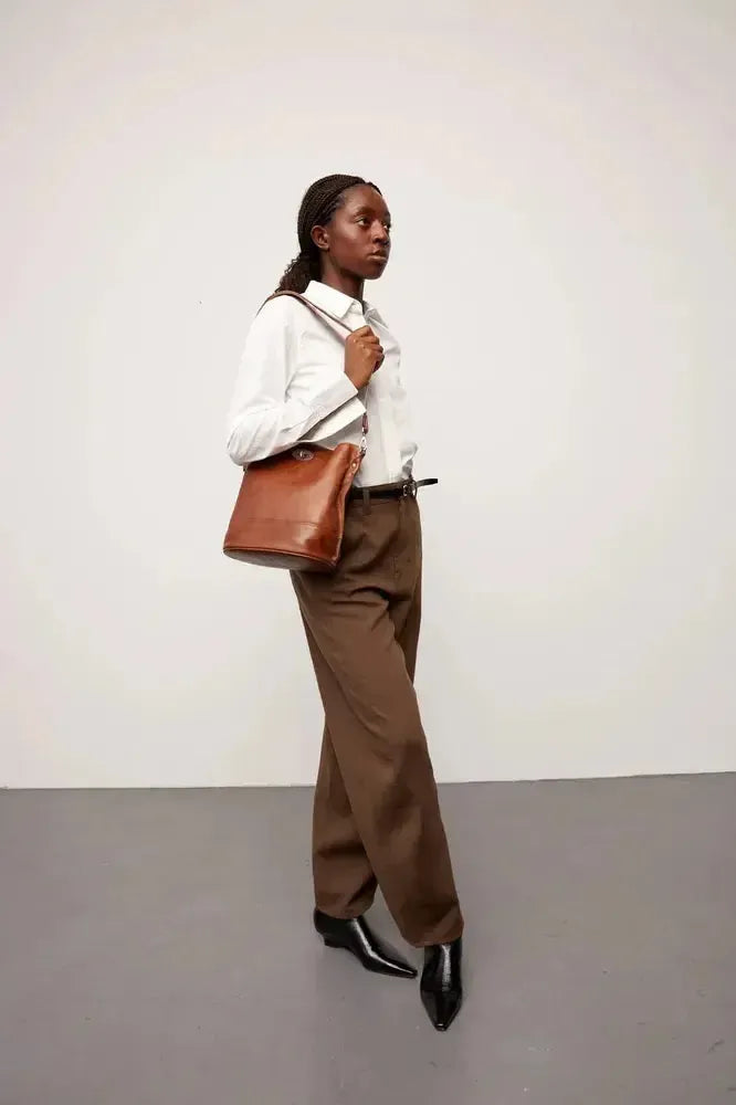 Adax Brescia skulderveske Amara Caramel-Veske-BagBrokers