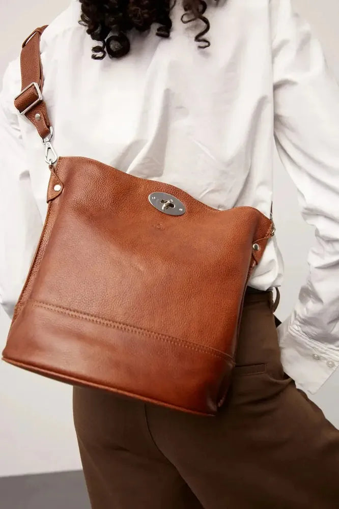 Adax Brescia skulderveske Amara Caramel-Veske-BagBrokers