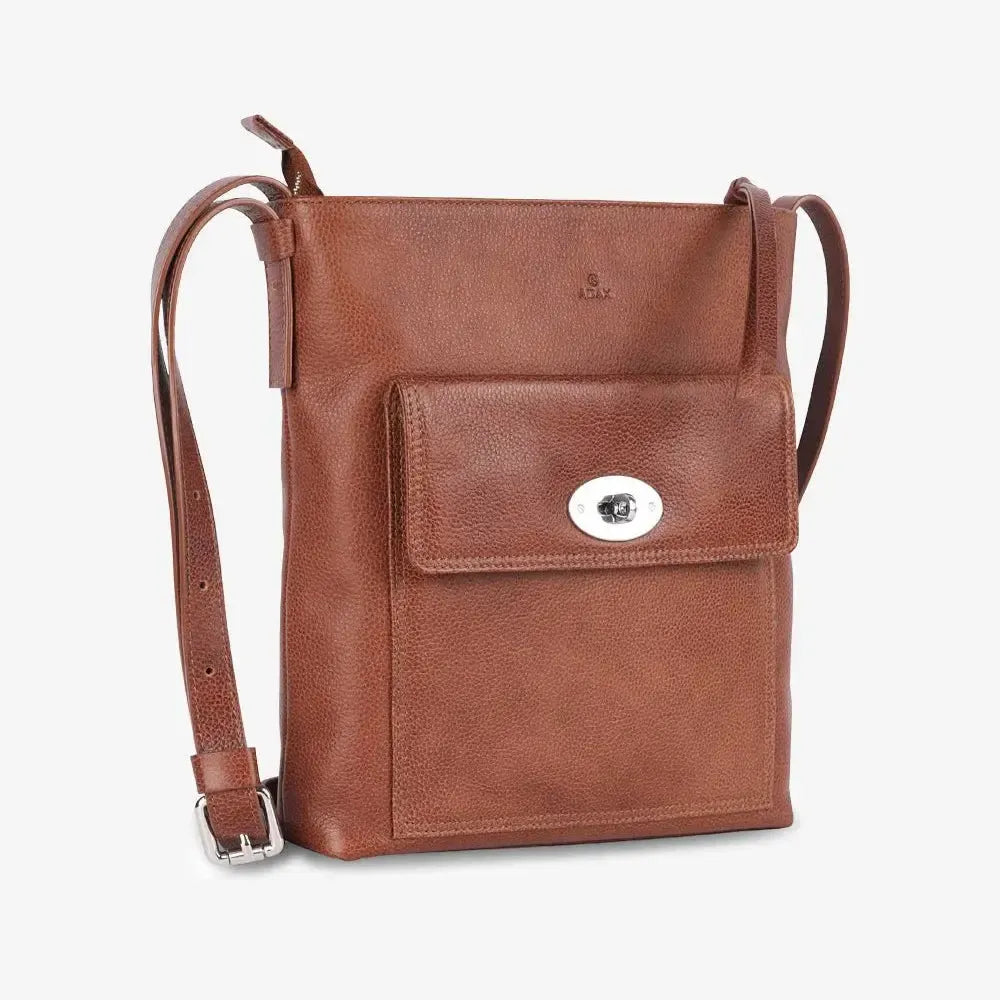 Adax Brescia skulderveske Birgitte Caramel-Veske-BagBrokers