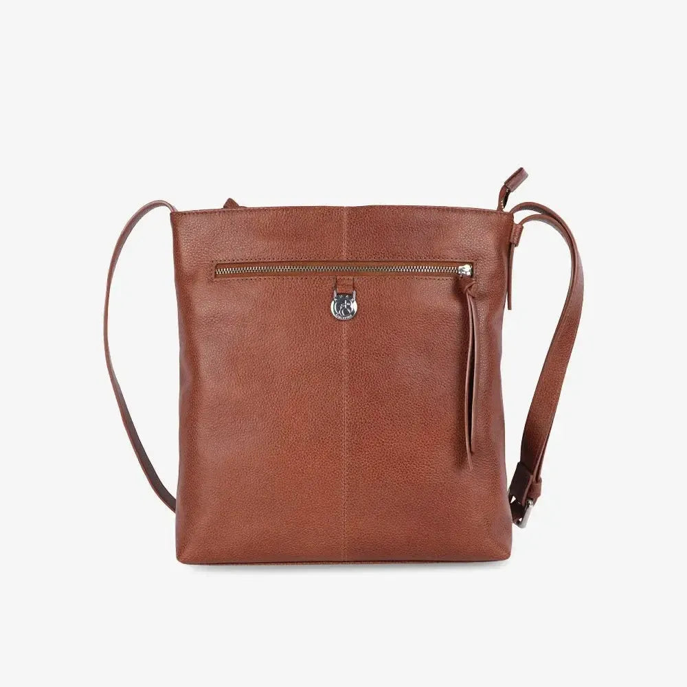 Adax Brescia skulderveske Birgitte Caramel-Veske-BagBrokers